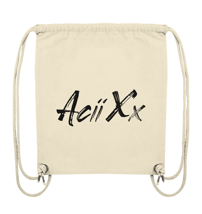 AciiXx Brushlogo - Organic Gym-Bag