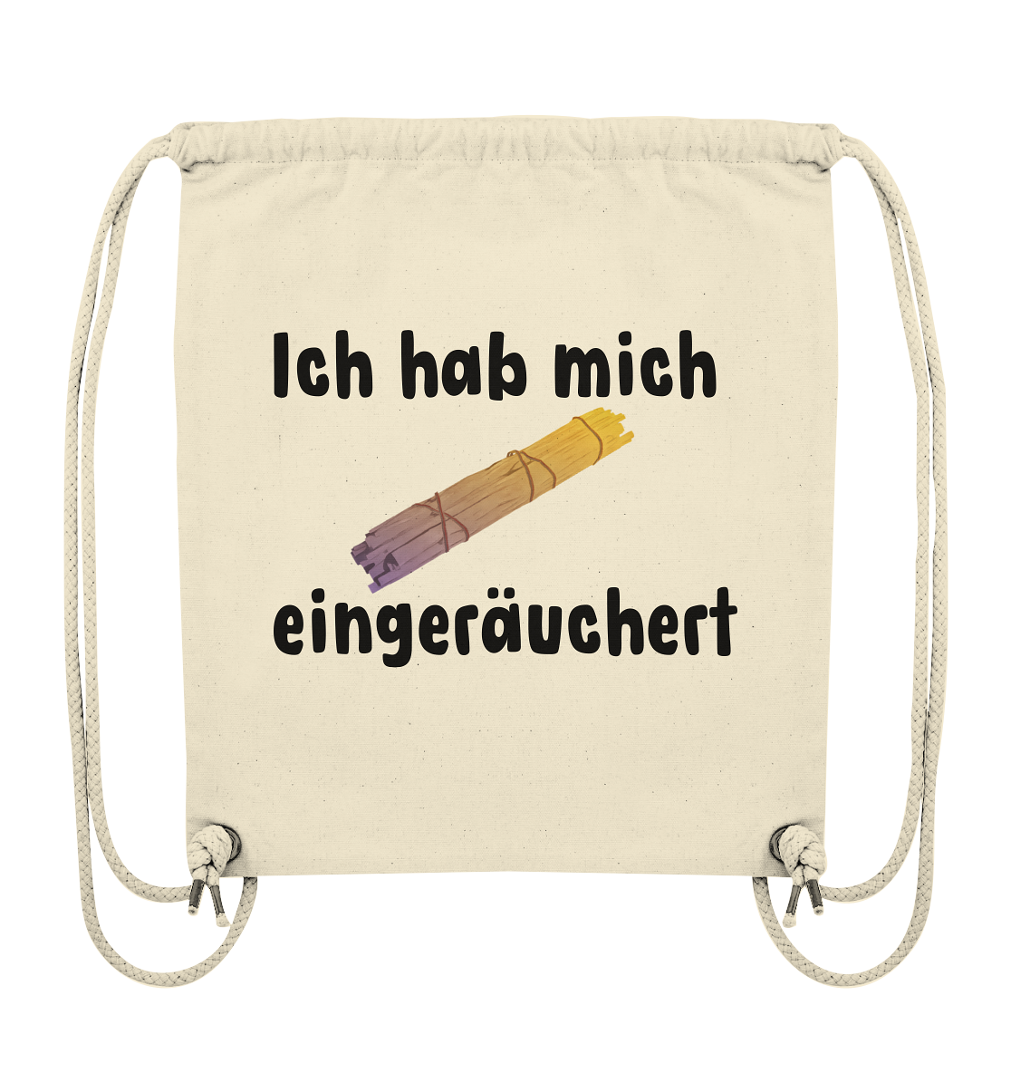 TuulatheCat Eingeräuchert - Organic Gym-Bag
