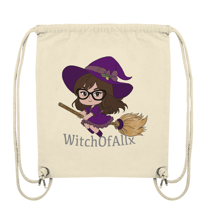 WitchOfAllx Besen - Organic Gym-Bag