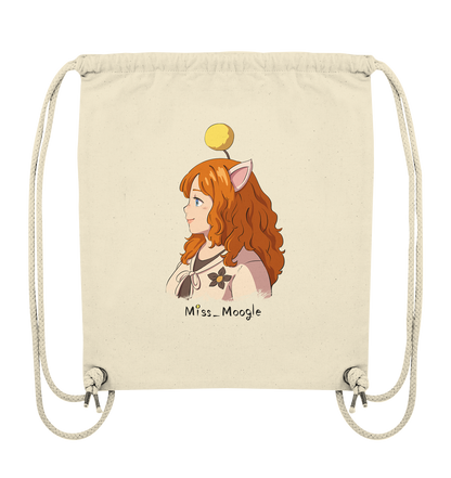 Miss_Moogle Logo colour - Organic Gym-Bag
