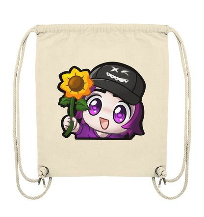 x3_kaspa Flower - Organic Gym-Bag