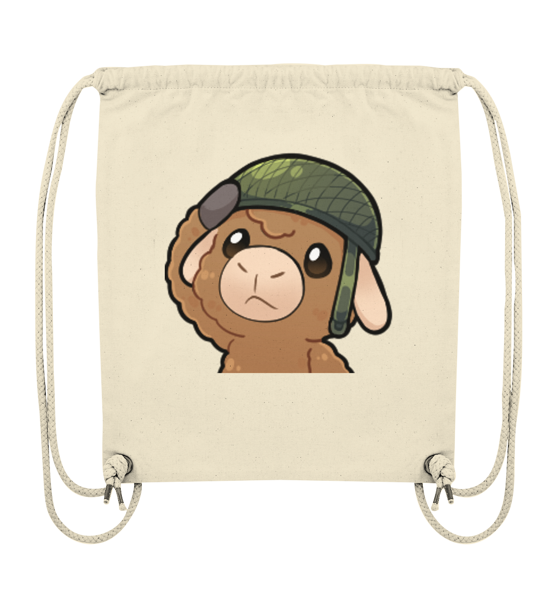 Flauschig Salute - Organic Gym-Bag