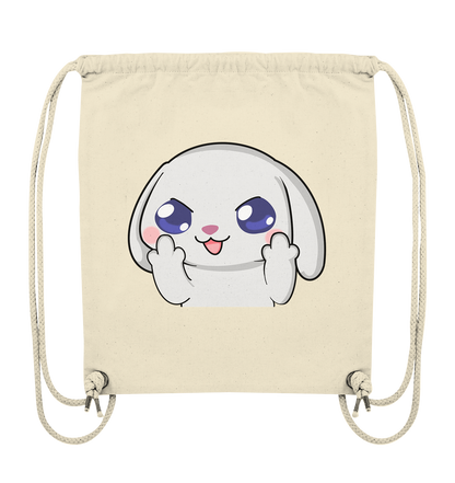 HuwJeffner MiddleFinger - Organic Gym-Bag