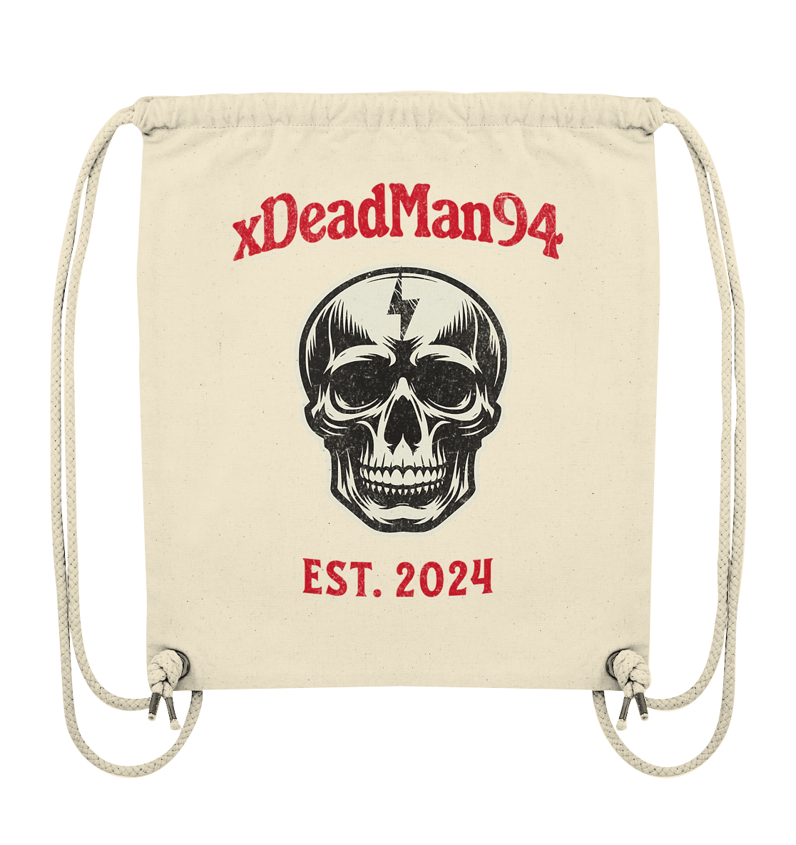 xDeadMan94 Logo - Organic Gym-Bag