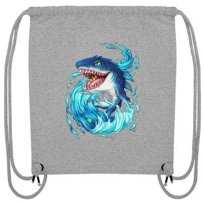 LupiArts Megalodon Hungering - Organic Gym-Bag