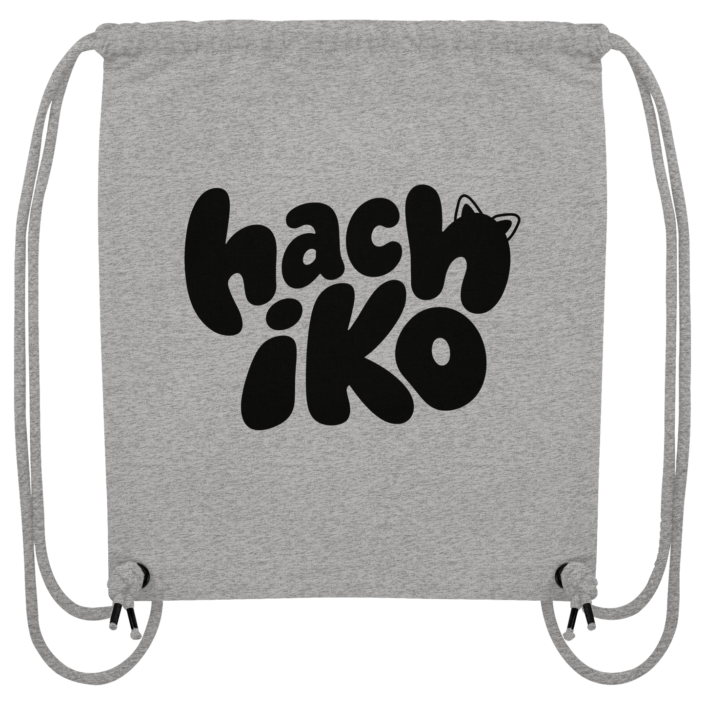 Hachiko Logo - Organic Gym-Bag