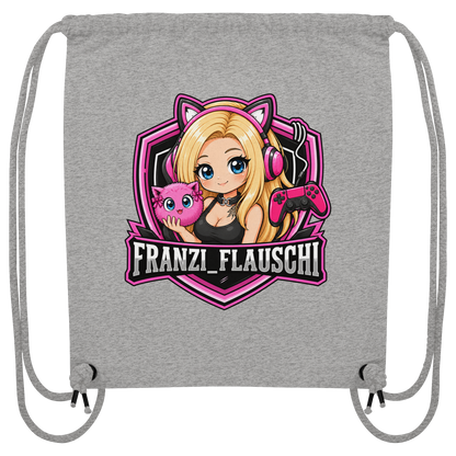 Franzi_Flauschi Logo - Organic Gym-Bag