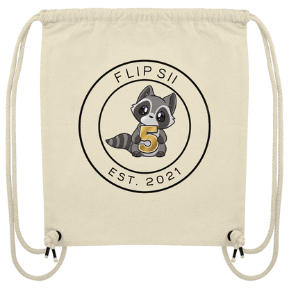 Flipsii_ Jubiläum - Organic Gym-Bag