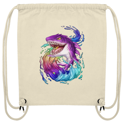 LupiArts Megalodon Crested - Organic Gym-Bag
