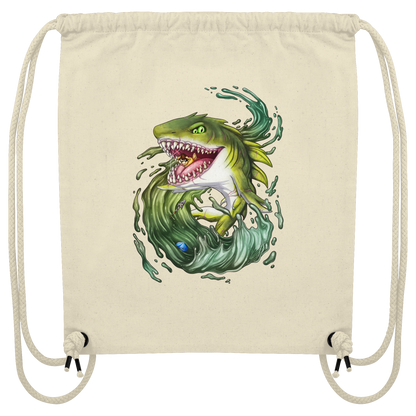 LupiArts Megalodon Ancient - Organic Gym-Bag