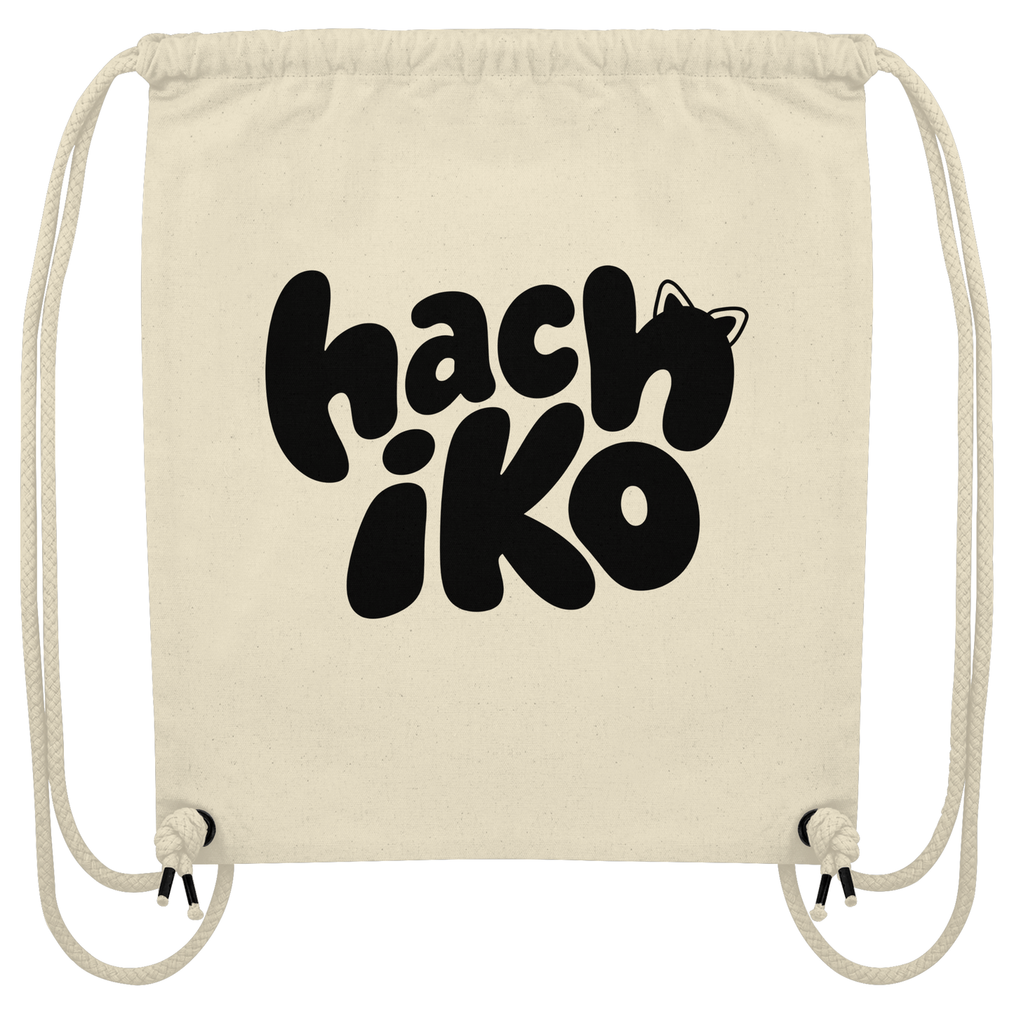 Hachiko Logo - Organic Gym-Bag