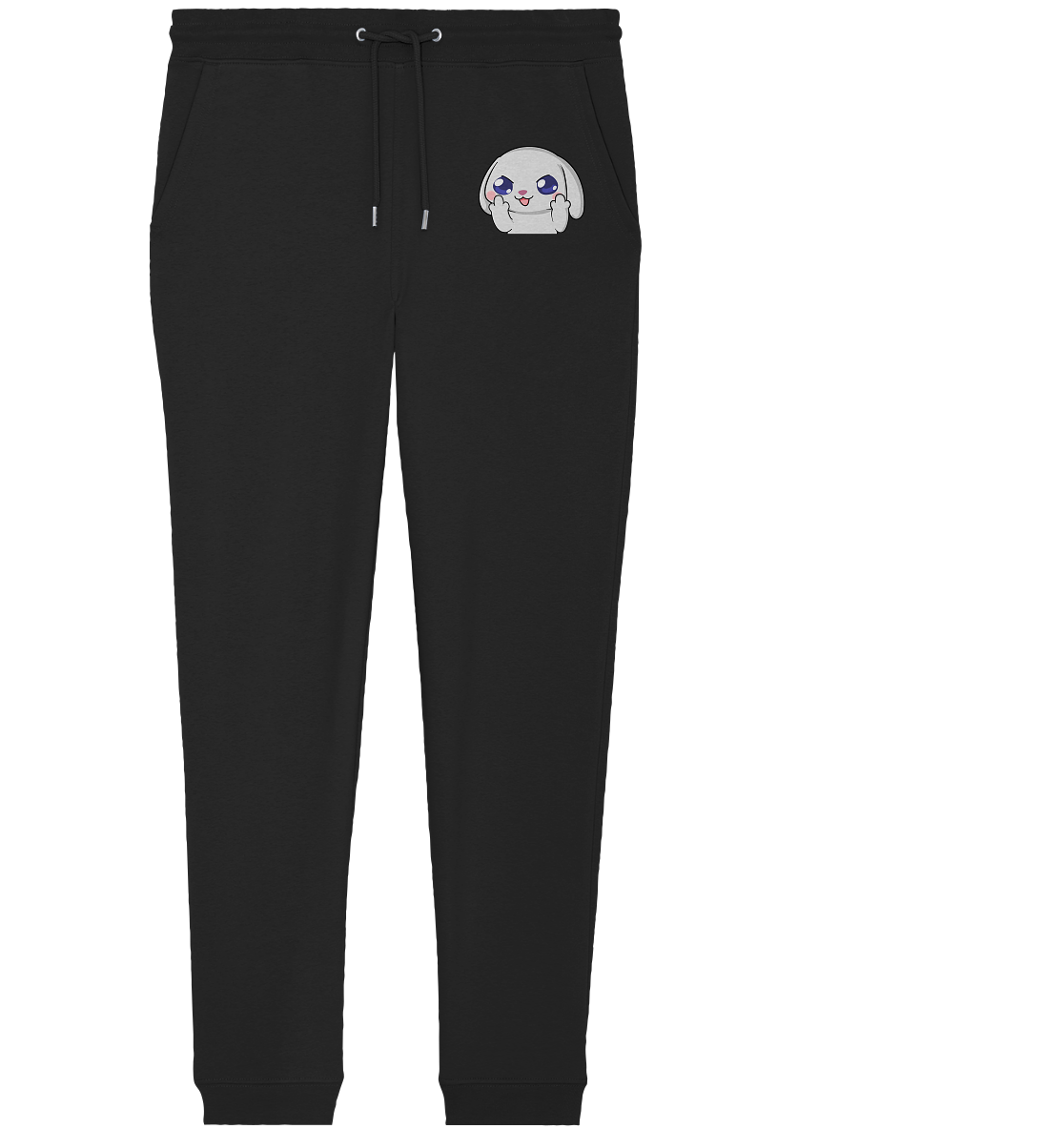 HuwJeffner MiddleFinger - Organic Jogger Pants