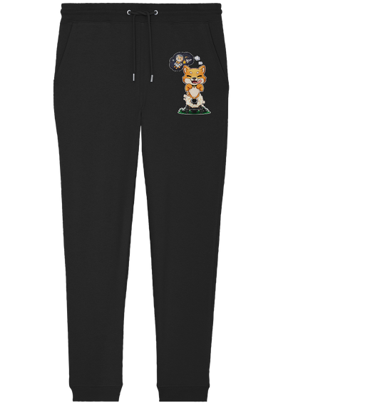 FeineKatze Shiba Astronaut - Organic Jogger Pants