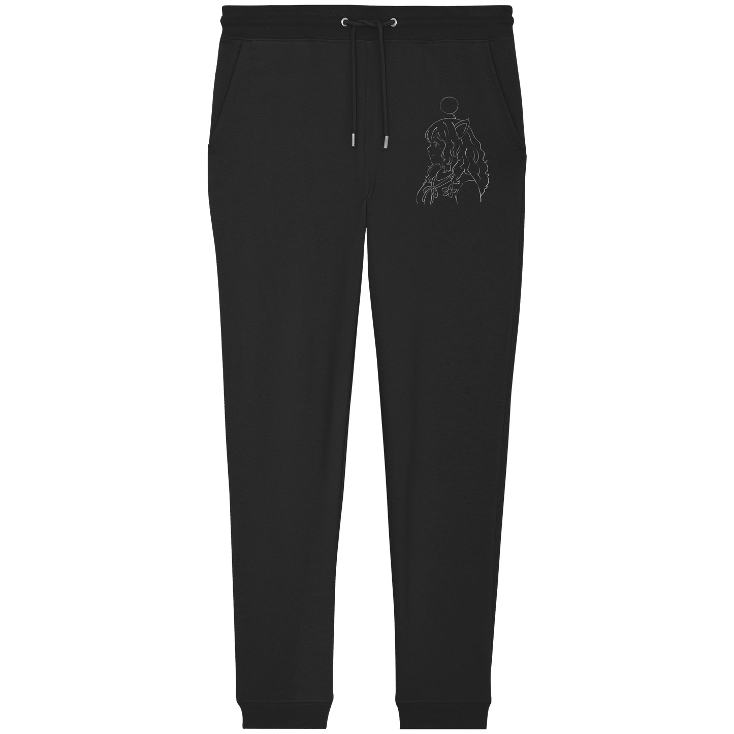 Miss_Moogle Logo Outline - Organic Jogger Pants