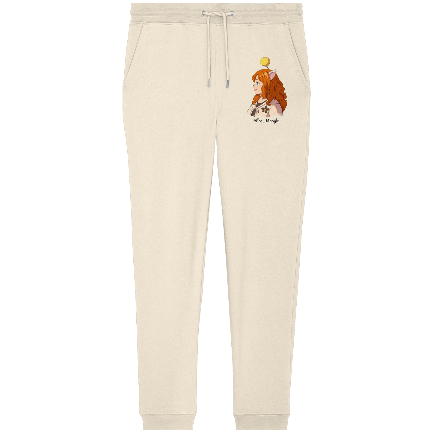 Miss_Moogle Logo colour - Organic Jogger Pants