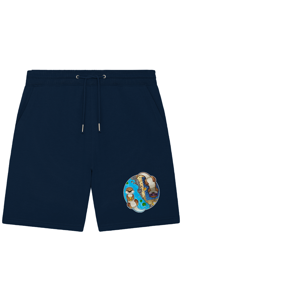 FeineKatze Otter - Organic Jogger Shorts