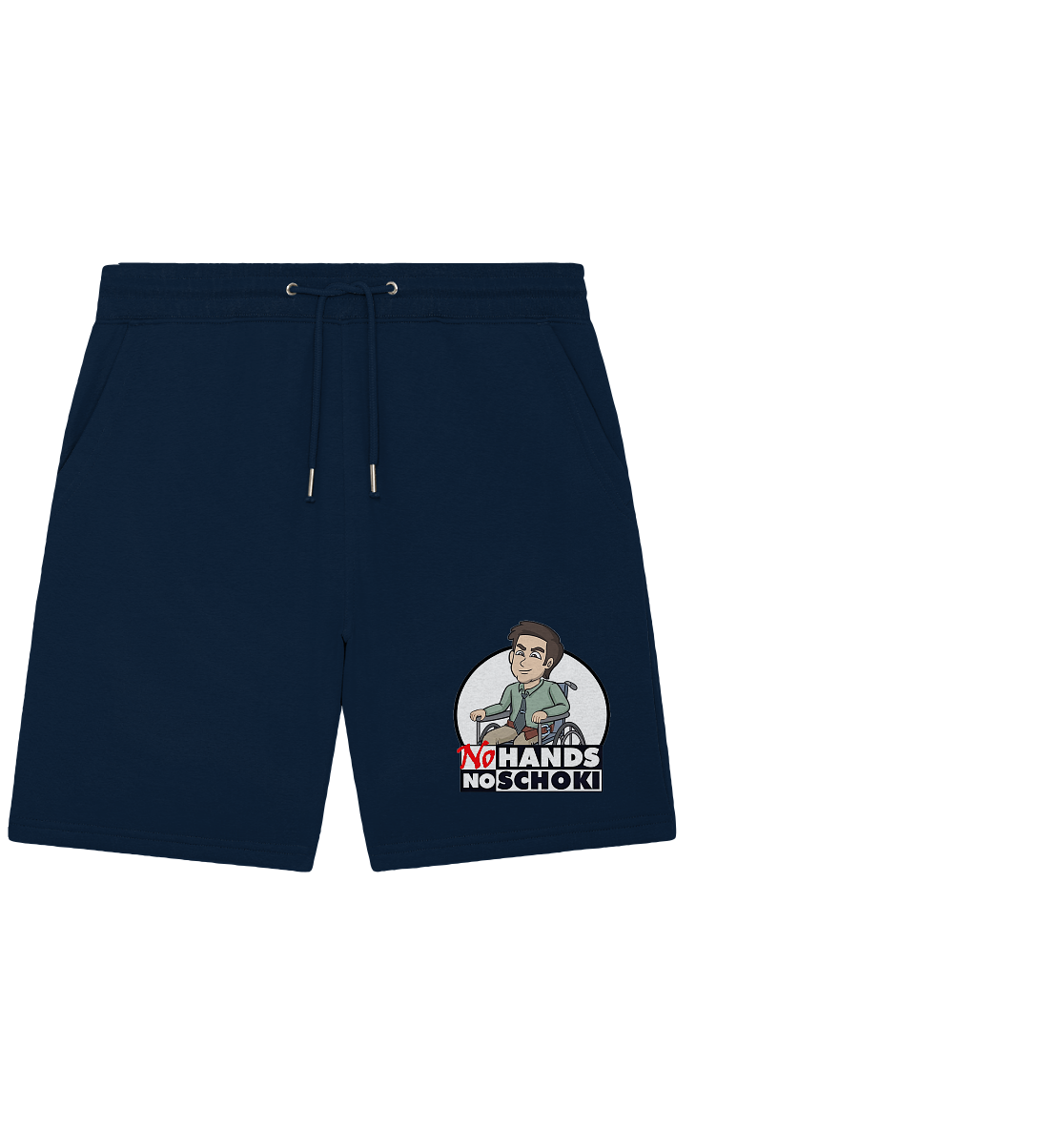 NoHandsNoSchoki Logo - Organic Jogger Shorts