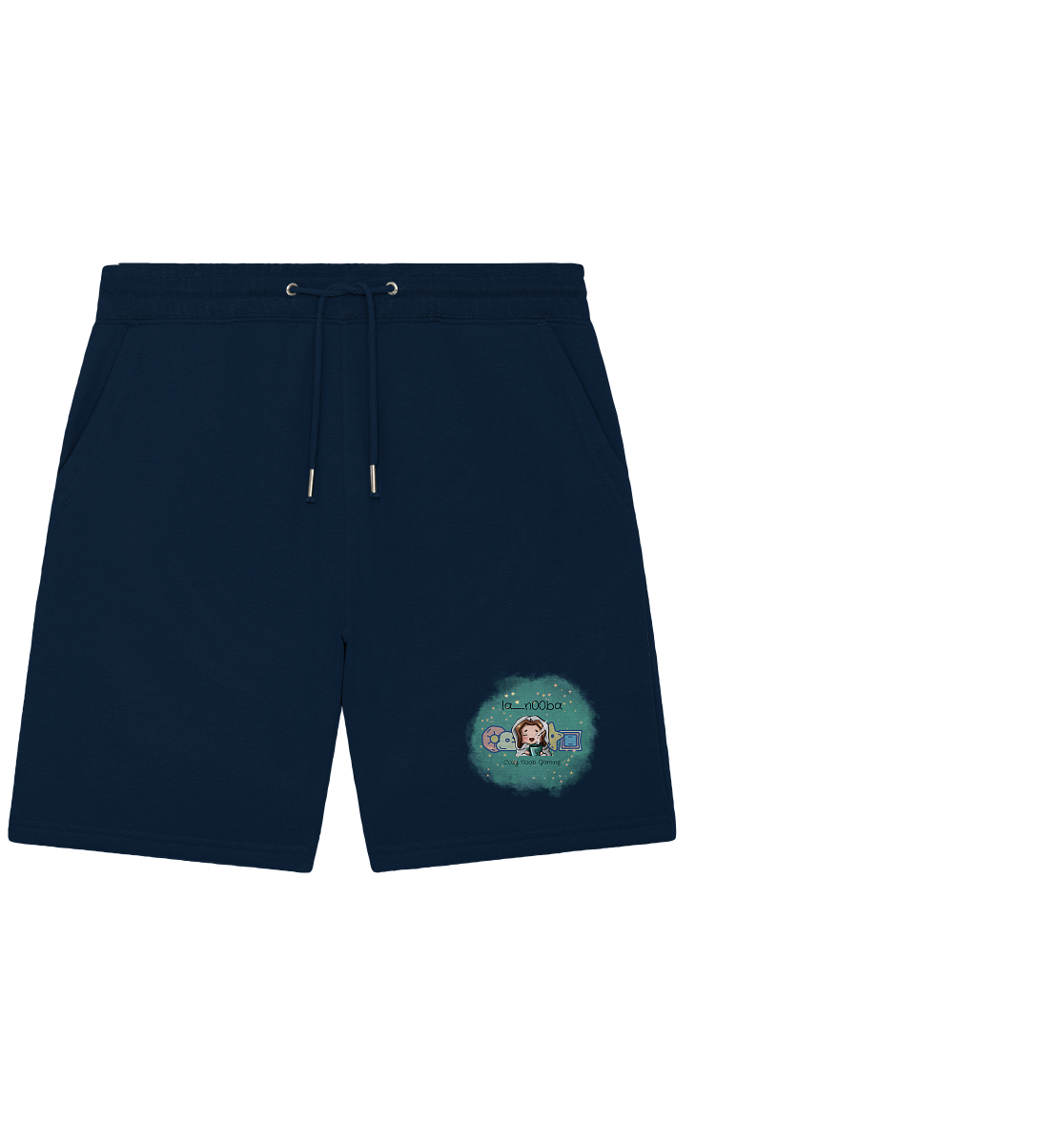 La_N00ba Logo - Organic Jogger Shorts