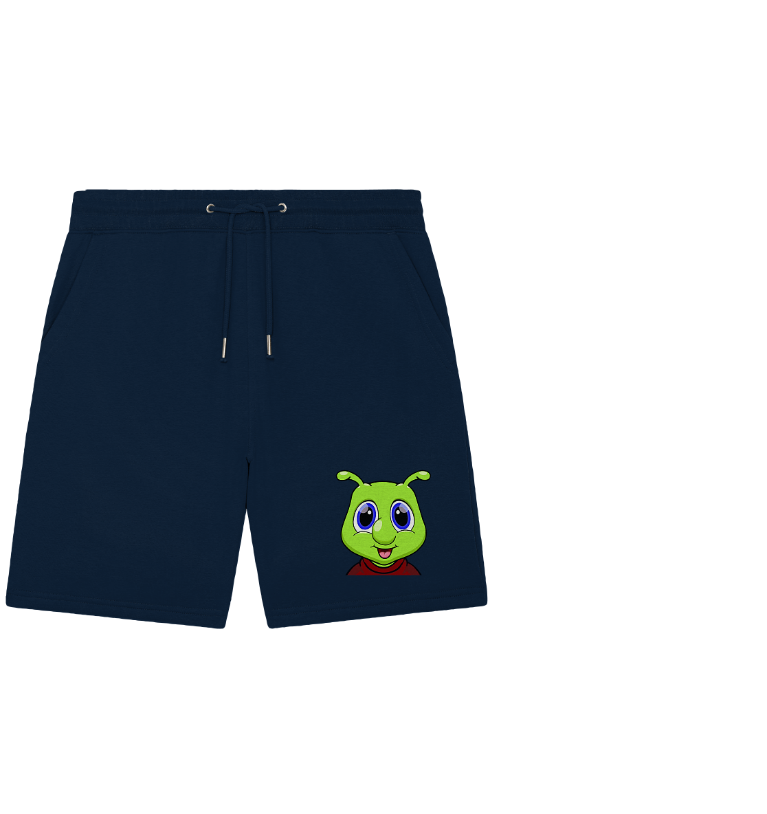 Raupi Face - Organic Jogger Shorts