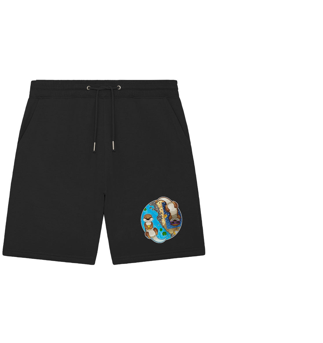 FeineKatze Otter - Organic Jogger Shorts