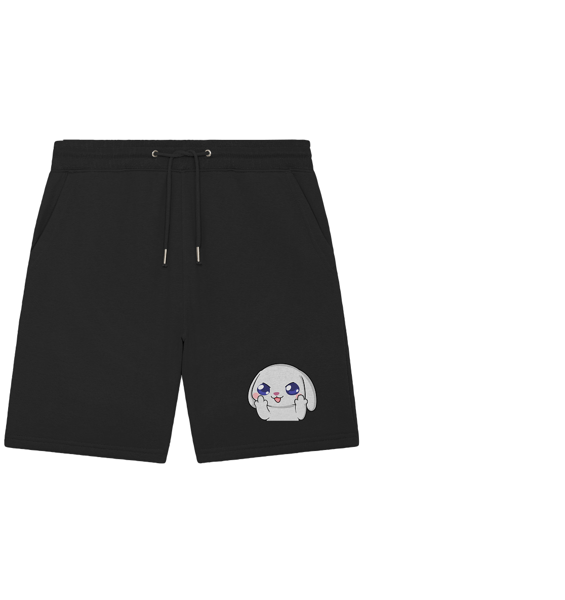 HuwJeffner MiddleFinger - Organic Jogger Shorts