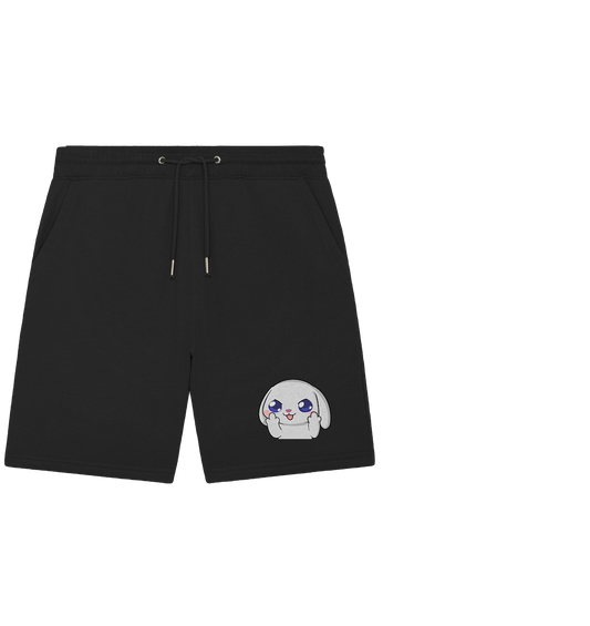 HuwJeffner MiddleFinger - Organic Jogger Shorts
