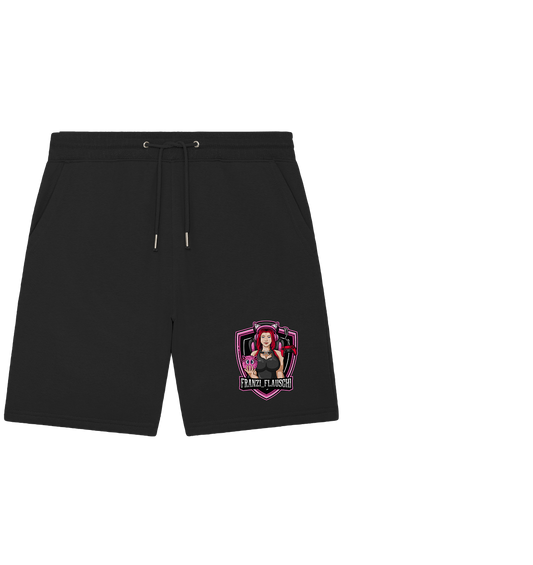 Franzi_Flauschi Logo - Organic Jogger Shorts