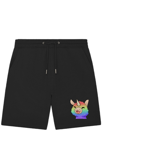 FlauschigTV Rainbow - Organic Jogger Shorts