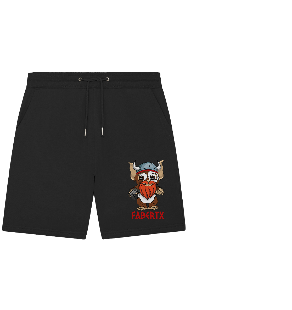 Fabertx Logo - Organic Jogger Shorts