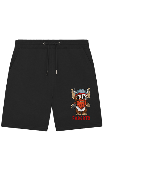 Fabertx Logo - Organic Jogger Shorts