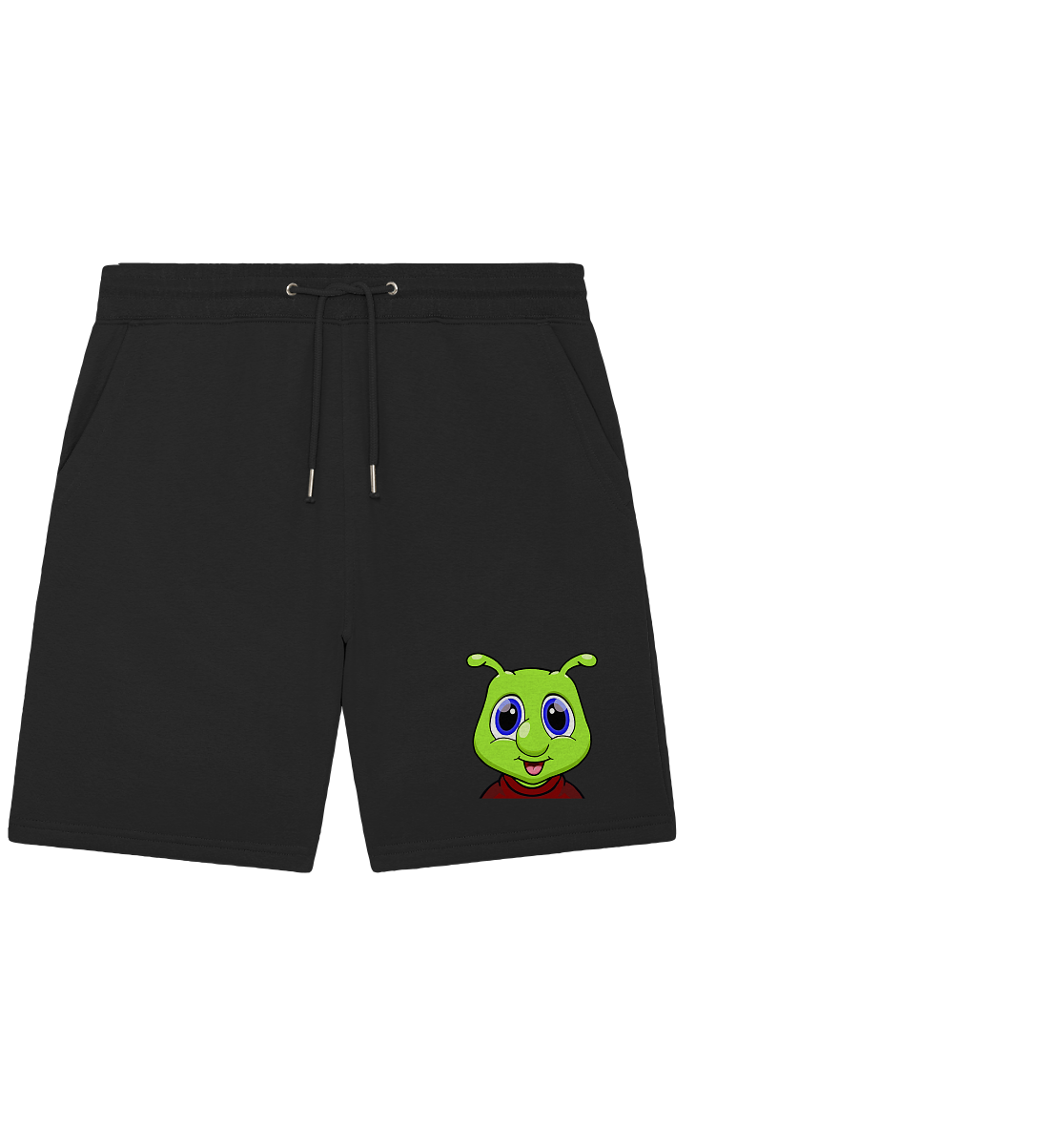 Raupi Face - Organic Jogger Shorts