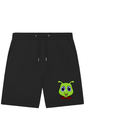 Raupi Face - Organic Jogger Shorts