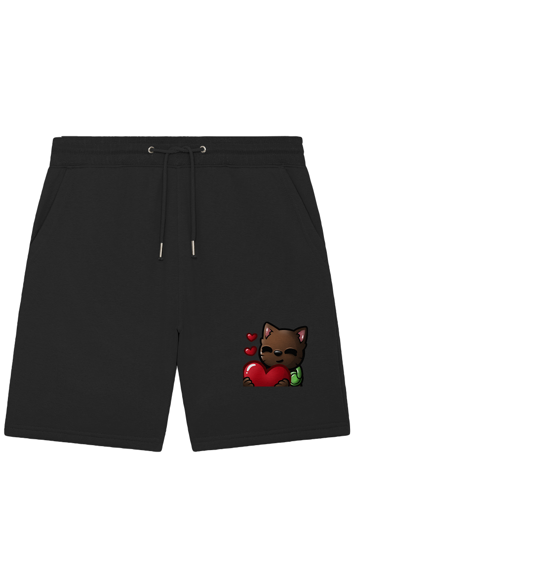 KykyNeko Love - Organic Jogger Shorts