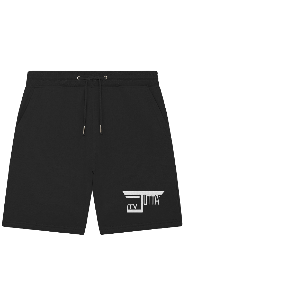 Jutta_tv Schriftzug - Organic Jogger Shorts