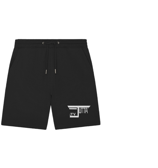 Jutta_tv Schriftzug - Organic Jogger Shorts