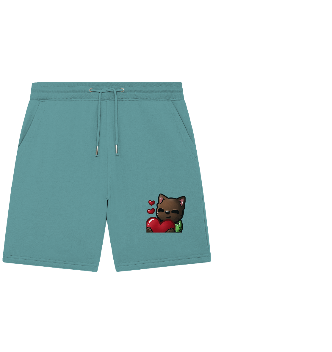 KykyNeko Love - Organic Jogger Shorts