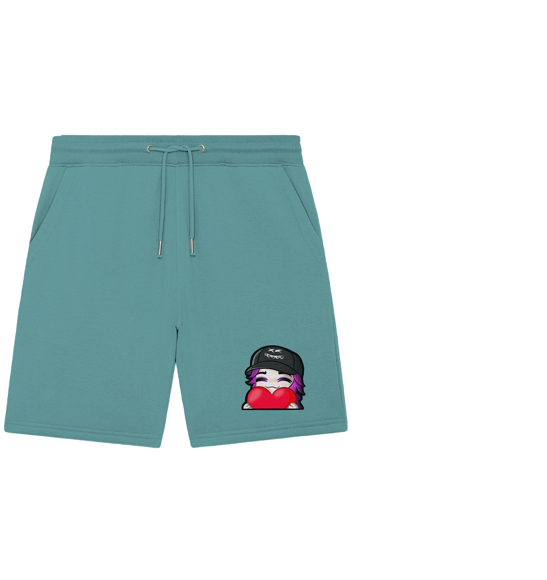x3_kaspa Love - Organic Jogger Shorts