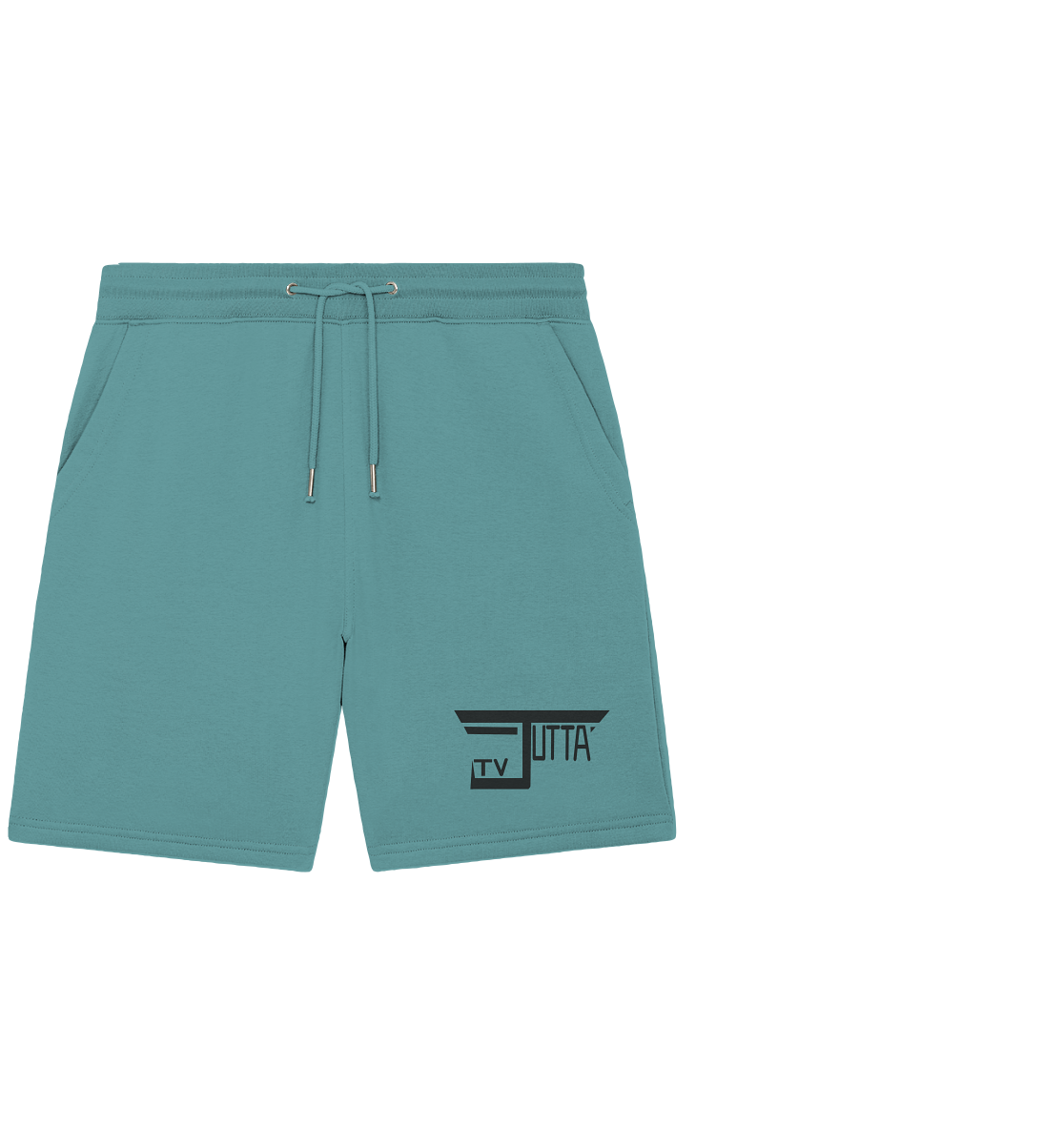 Jutta_tv Schriftzug - Organic Jogger Shorts
