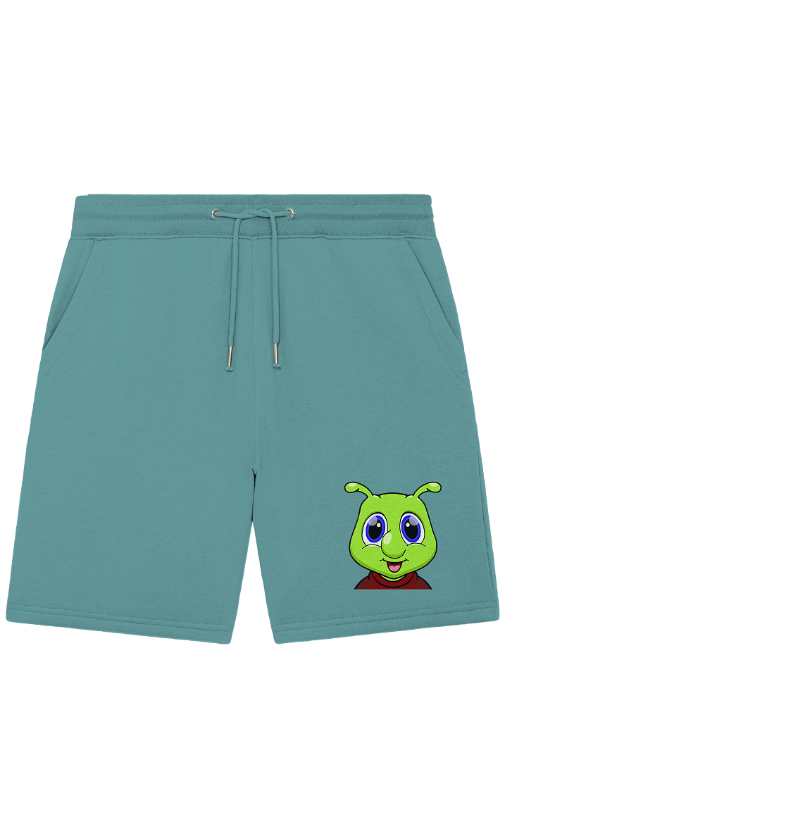 Raupi Face - Organic Jogger Shorts