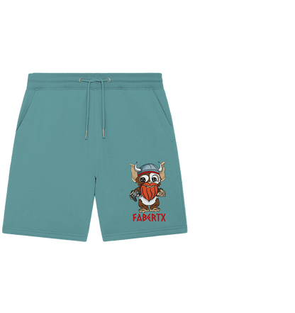 Fabertx Logo - Organic Jogger Shorts