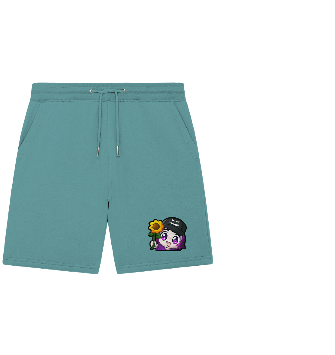 x3_kaspa Flower - Organic Jogger Shorts