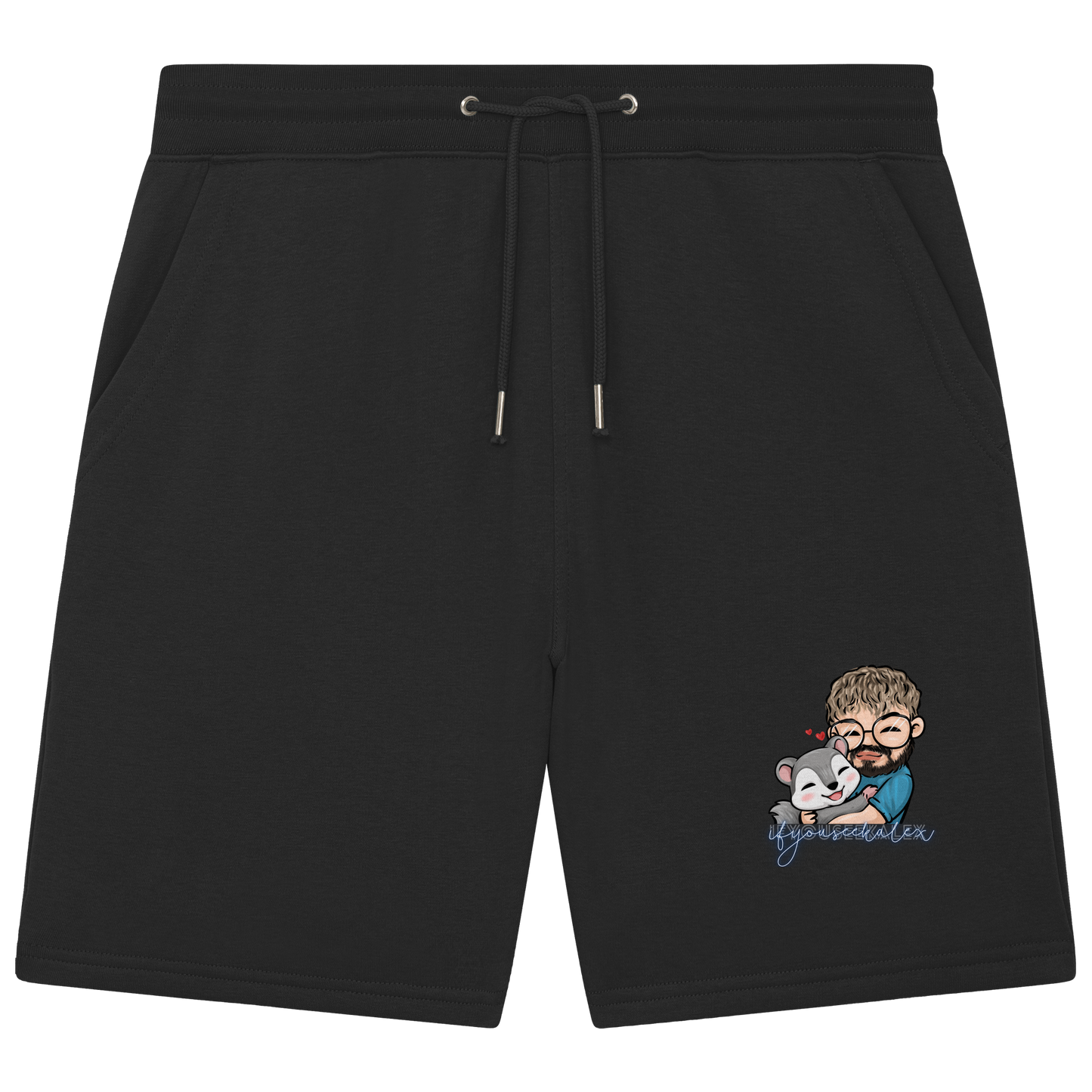 ifyouseekalex hug - Organic Jogger Shorts