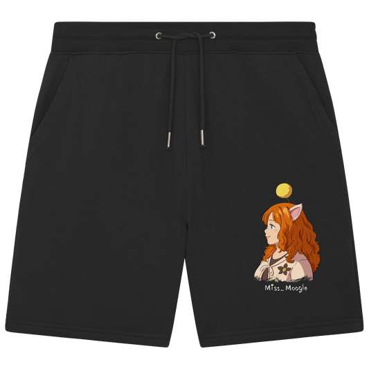 Miss_Moogle Logo colour - Organic Jogger Shorts