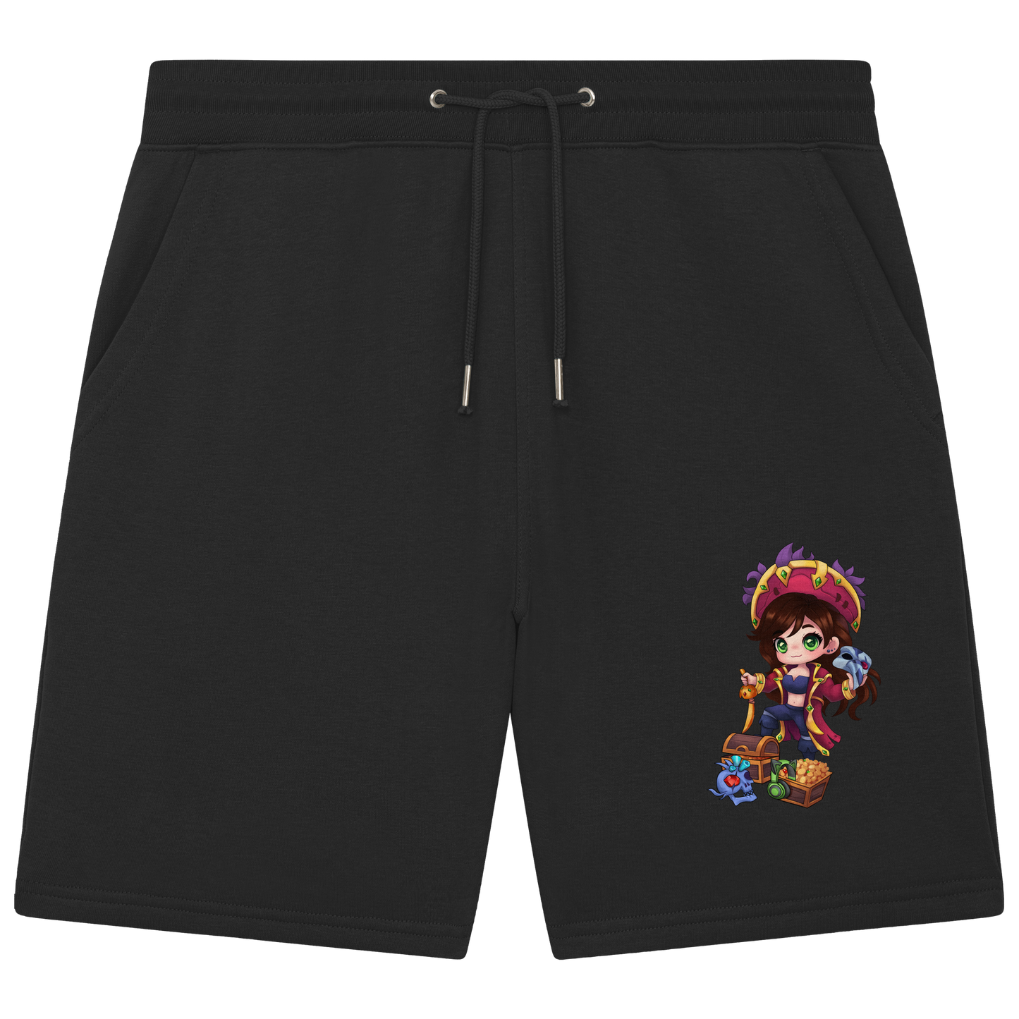 KykyNeko Pirat - Organic Jogger Shorts