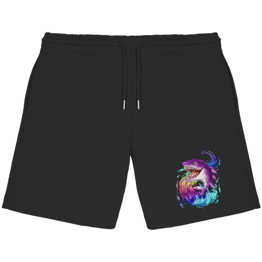 LupiArts Megalodon Crested - Organic Jogger Shorts