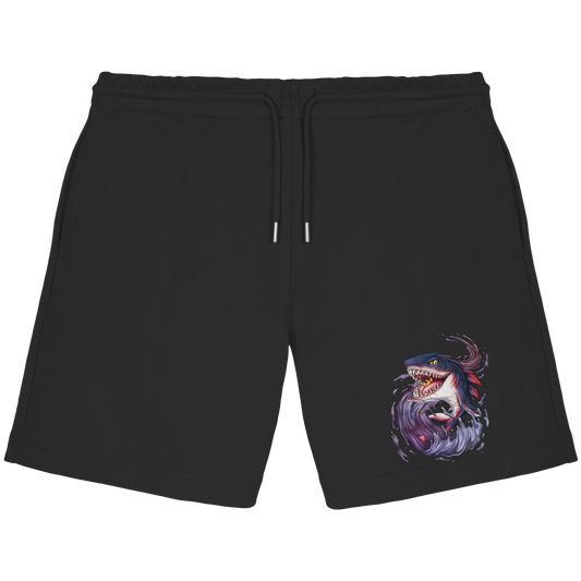 LupiArts Megalodon Shadowmaw - Organic Jogger Shorts