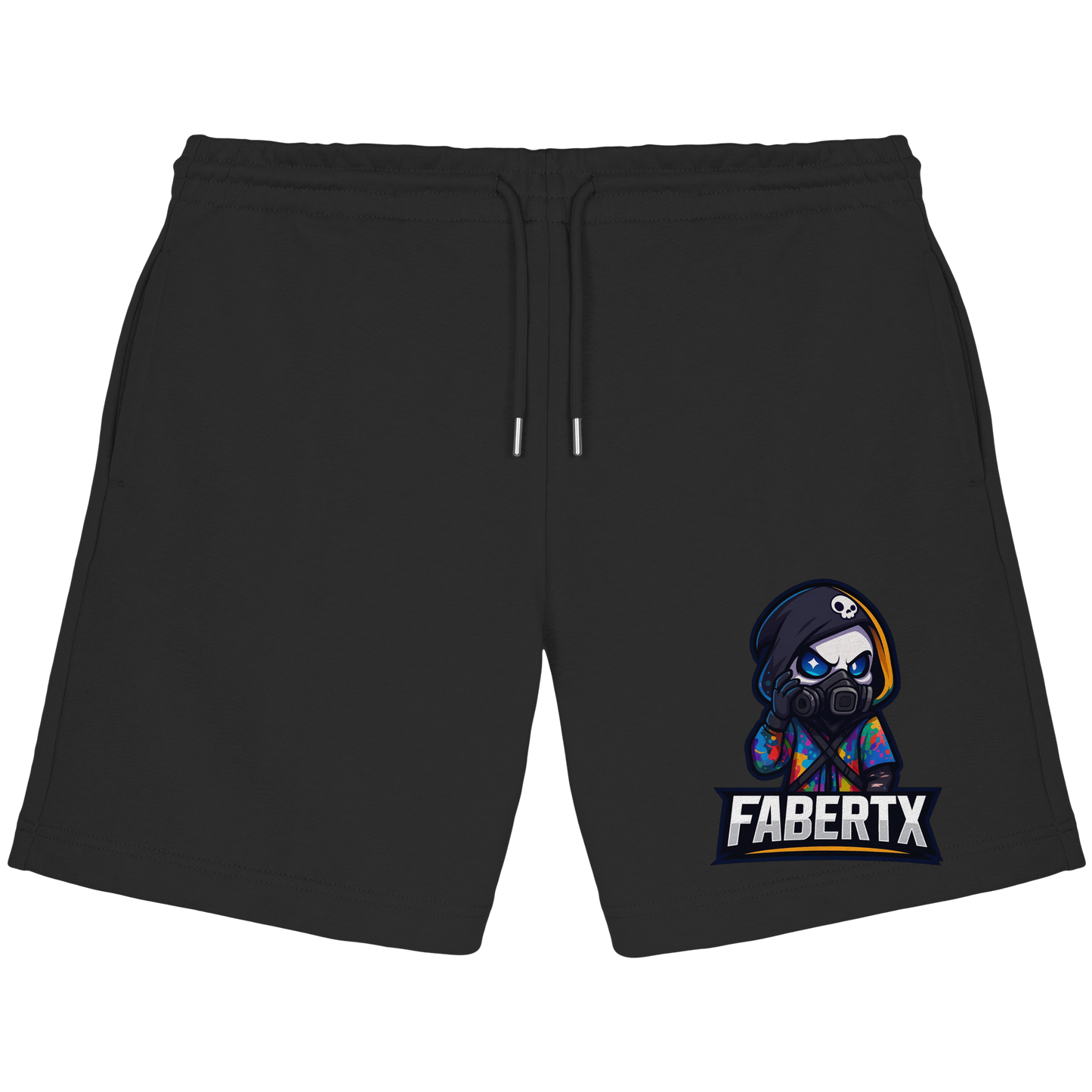 Fabertx Logo - Organic Jogger Shorts