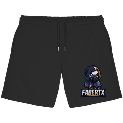 Fabertx Logo - Organic Jogger Shorts