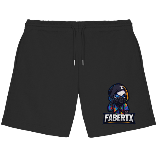 Fabertx Logo - Organic Jogger Shorts