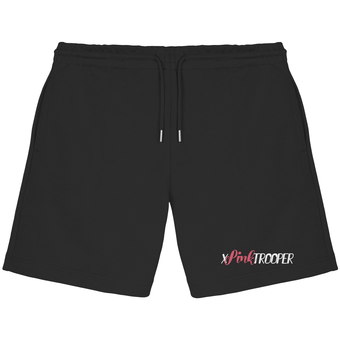 xPinkTrooper Logo - Organic Jogger Shorts